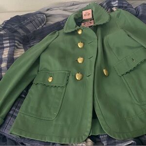 Juicy Couture apple button jacket